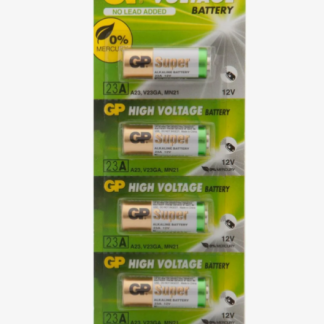 Батарейки GP High Voltage, 23AE, алкалиновая, для сигнализаций, 1 шт., в блистере (отрывной блок), 2