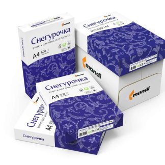 Бумага офисная Снегурочка, А4, 80г/м2, 500 л