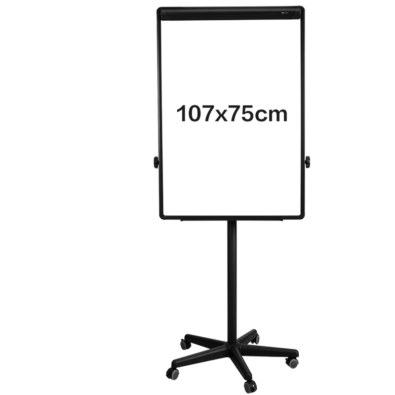 Доска-флипчарт DELI 75 x 106,7 см, магнитно-маркерная, на роликах