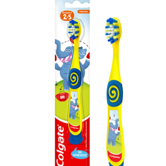 Зубная щетка детская (2-5лет) COLGATE супер мягкая, ш/к 14181