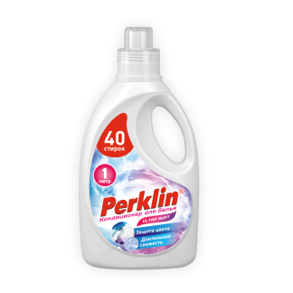 Кондиционер для белья, 40 стирок, 1л PERKLIN SUPER SOFT, 609780