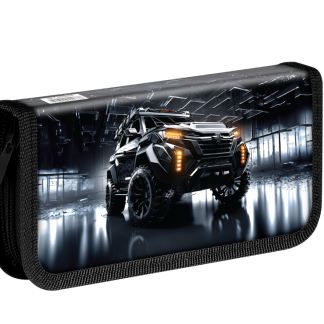 Пенал 1 отделение, 190*90 ArtSpace "Black SUV", ламинированный картон ПК2_O90004