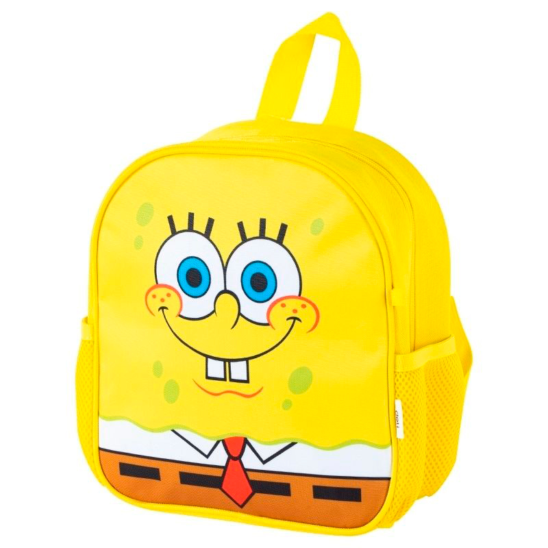 Рюкзак детский Deli "SpongeBob", 22х25х9 см, 1 отделение, 2 боковых кармана, желтый