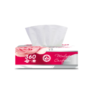 Салфетки Papirone 3-х слойные 120шт в пачке