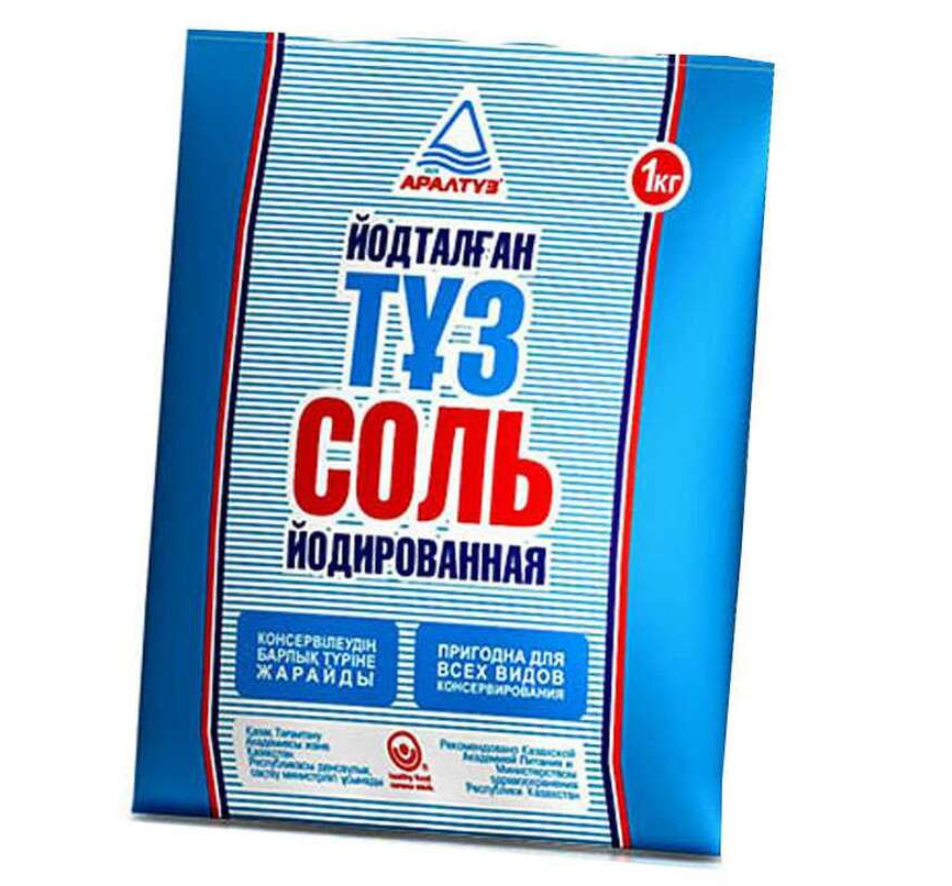 Соль поваренная йодированная, 1 кг