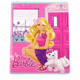 Тетрадь 12 листов премиум Barbie