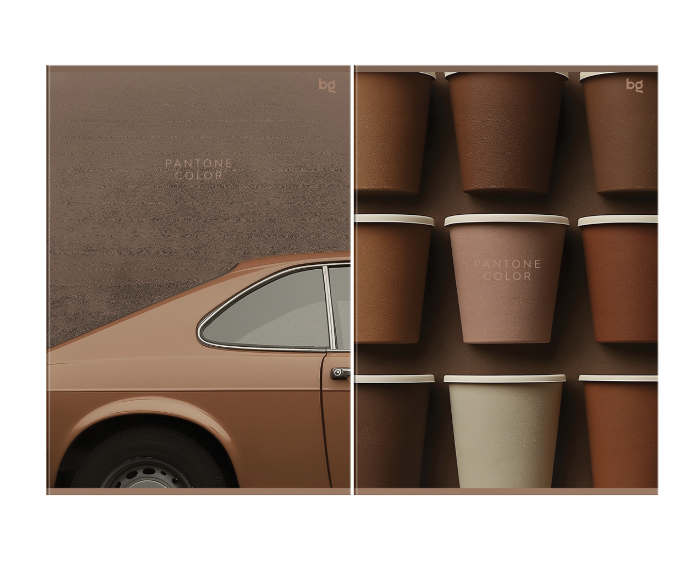 Тетрадь 48л., А4, клетка BG "Pantone color", матовая ламинация