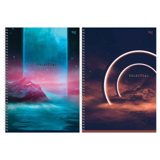 Тетрадь 96л., А4, клетка, на гребне BG "Celestial" Т4гр96 08489