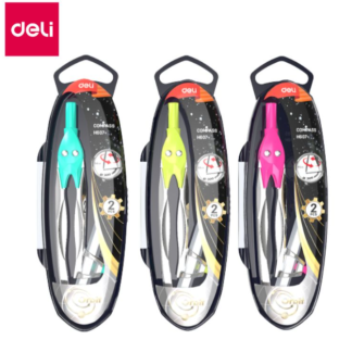 Циркуль Deli "H607", ассорти