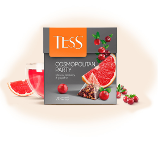 Чай Tess "Cosmopolitan" травяной, 20 пакетиков