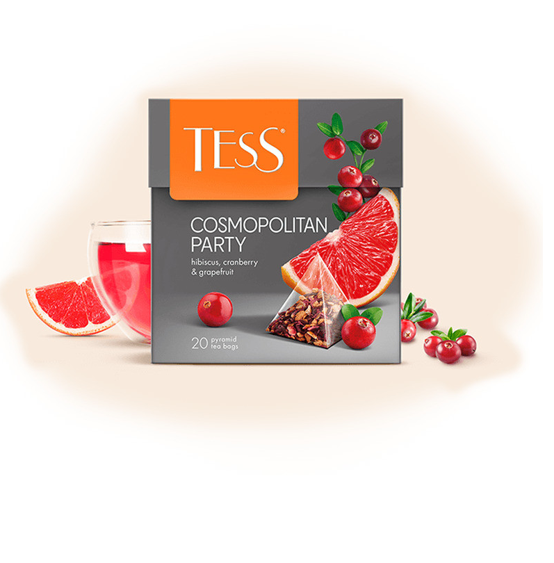 Чай Tess "Cosmopolitan" травяной, 20 пакетиков