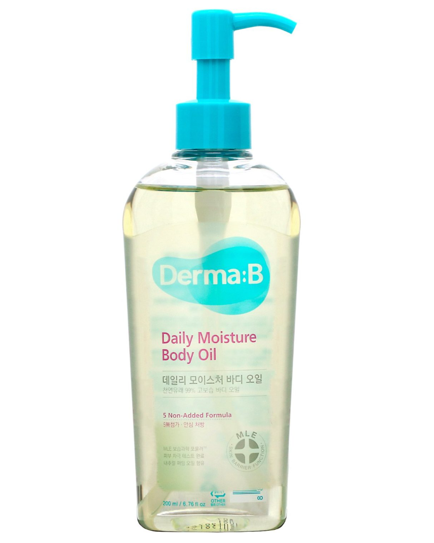 Derma B Daily Moinsture Body Oil, масло для тела 200 мл