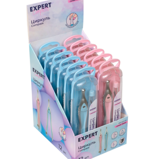 "Expert Complete" Циркуль металлический с запасным грифелем ECC-01 1 шт. ассорти