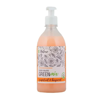 "Green mix" кр.-мыло 530мл Грейпфрут и бергамот